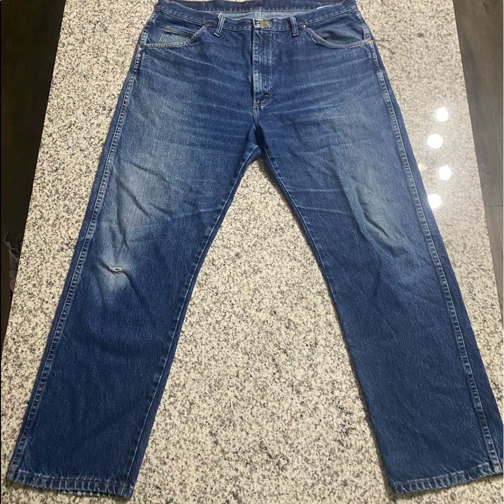 Men’s Wrangler denim jeans size 38x30